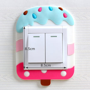 Light switch Luminous Sticker with adorable animals