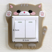 Load image into Gallery viewer, Light switch Luminous Sticker with adorable animals
