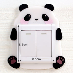 Light switch Luminous Sticker with adorable animals