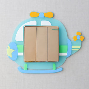 Light switch Luminous Sticker with adorable animals