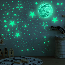 Load image into Gallery viewer, Wall Luminous Sticker Night Heroes
