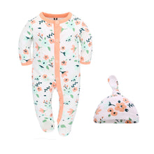 Load image into Gallery viewer, Pajama Sleepwear +Hat Outfits
