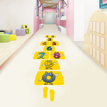 Load image into Gallery viewer, Counting, hopping, jumping sticker Game for kids room decoration
