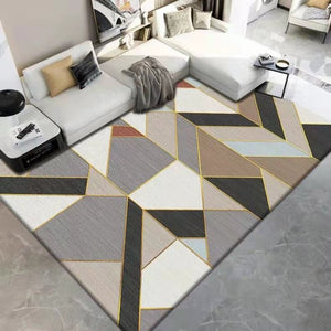 Decorative Carpet with Customized Geometric Patterns