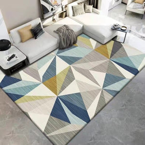 Decorative Carpet with Customized Geometric Patterns