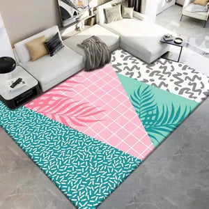 Decorative Carpet with Customized Geometric Patterns