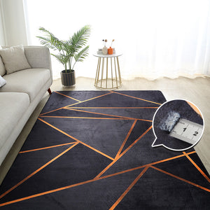 Decorative Carpet with Customized Geometric Patterns