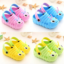 Load image into Gallery viewer, Children Sandal &quot;Happy Caterpillar&quot;
